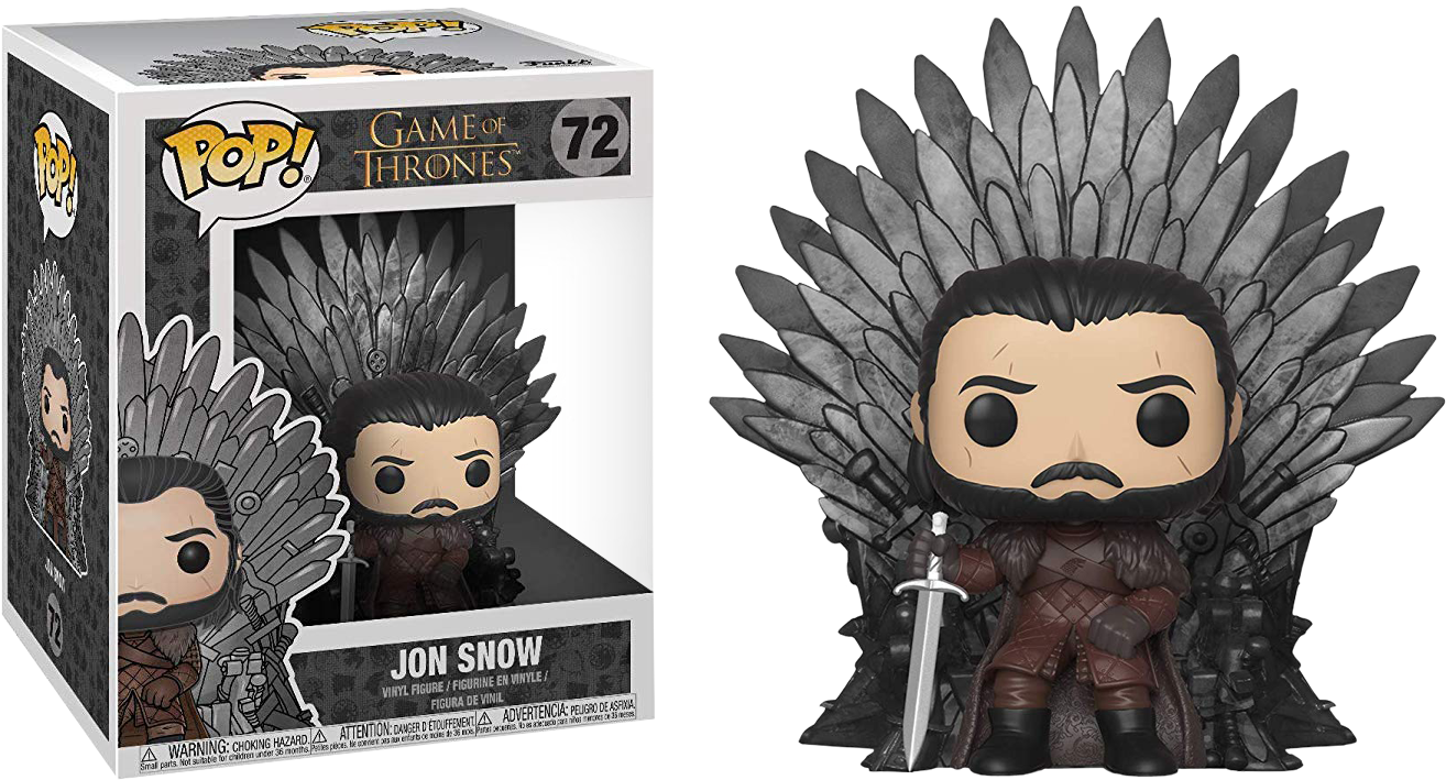 jon snow iron throne funko pop