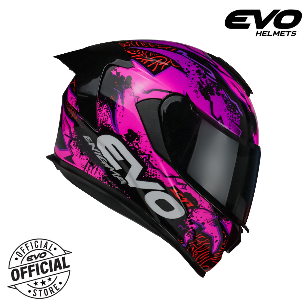EVO GT-PRO Enigma Dual Visor Full Face 