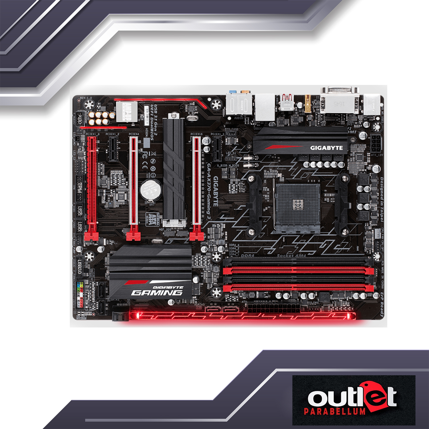 Gigabyte Ax370 Motherboard Gigabyte Aorus GA-AX370-Gaming K7 AMD