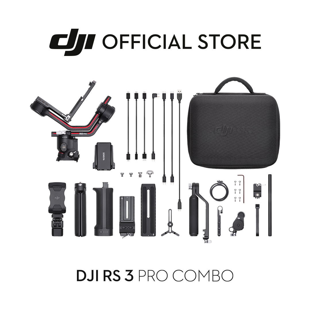 DJI RS 3 Pro - 3-Axis Gimbal Stabilizer for DSLR and Cinema Cameras ...