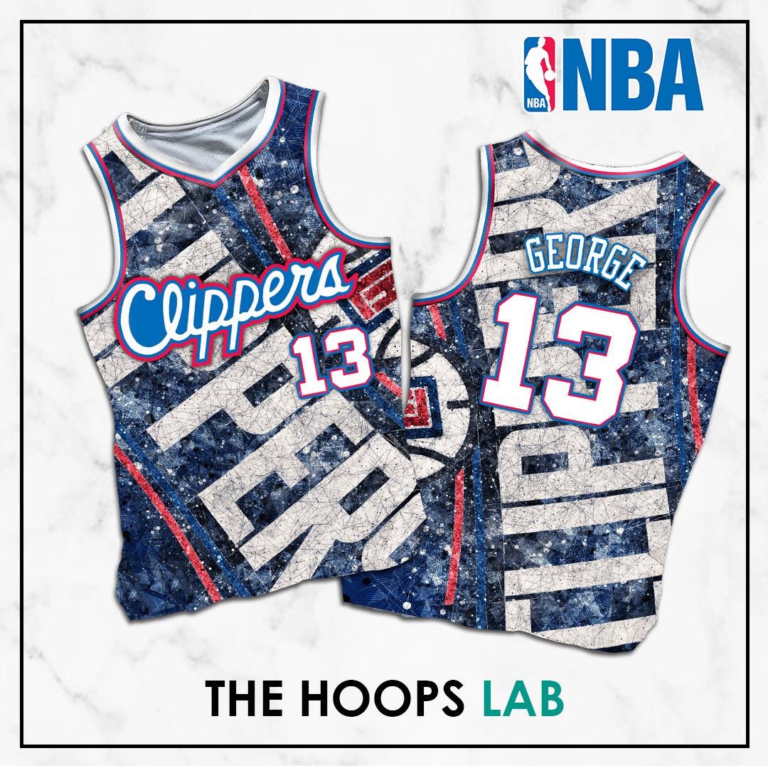 THL The NBA Clippers Full Sublimated Jersey