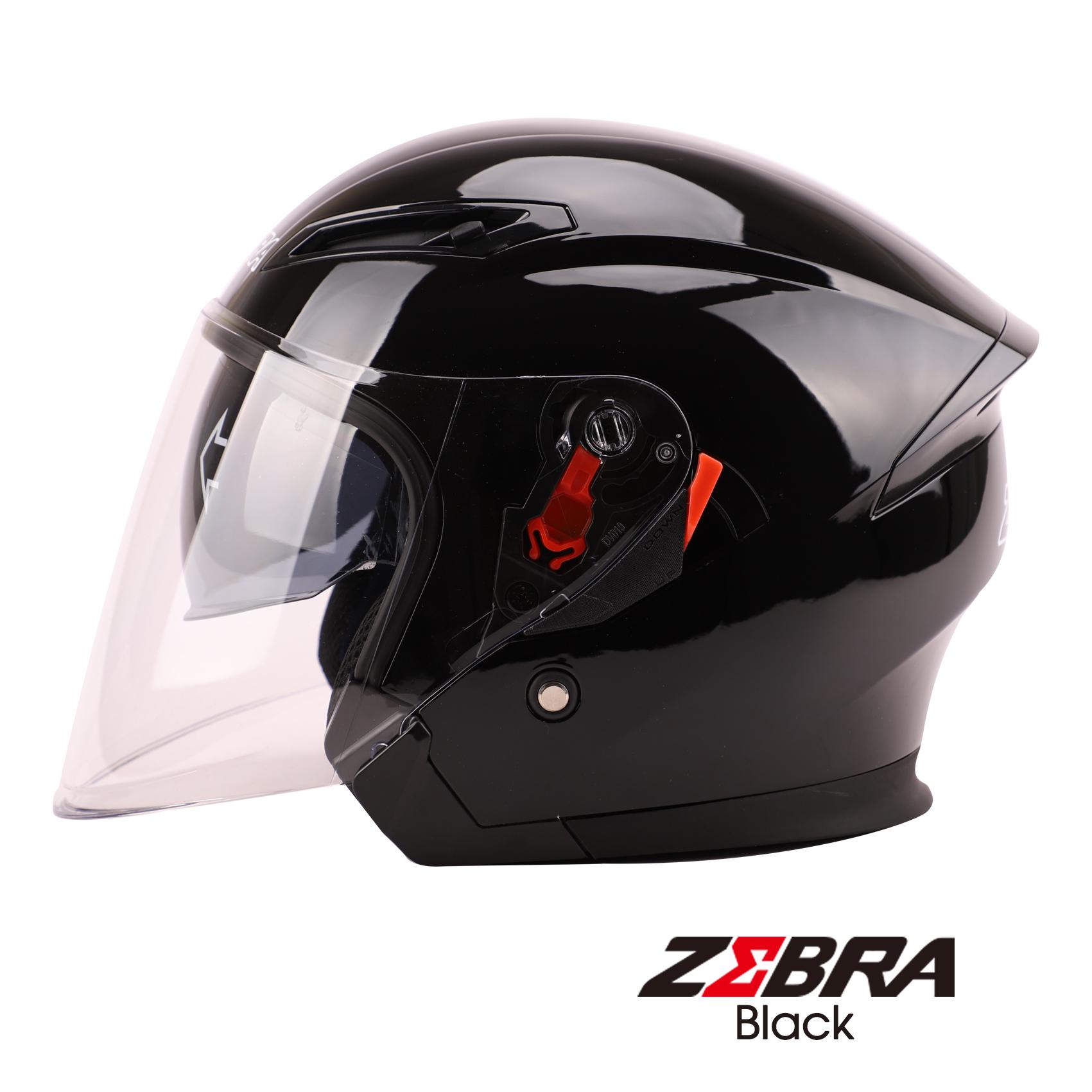 Zebra half face helmet Clearance