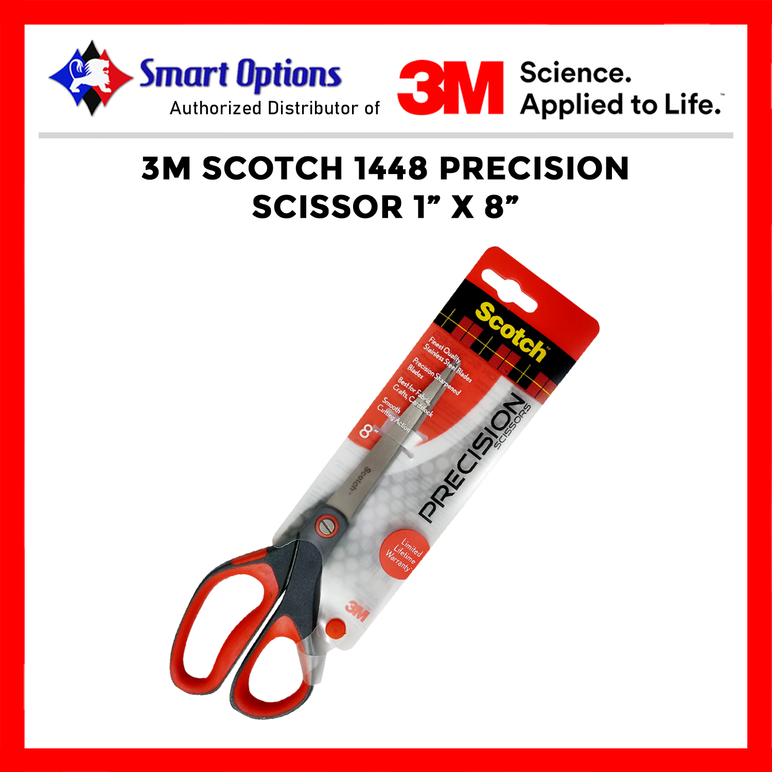 Scotch Precision 8 in Scissors 1448