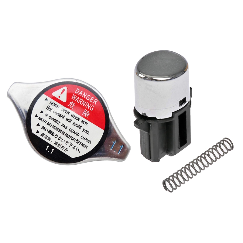 2 Pcs Car Accessories: 1 Pcs Radiator Cap & 1 Pcs Shifter Shift Button Knob Repair Kit