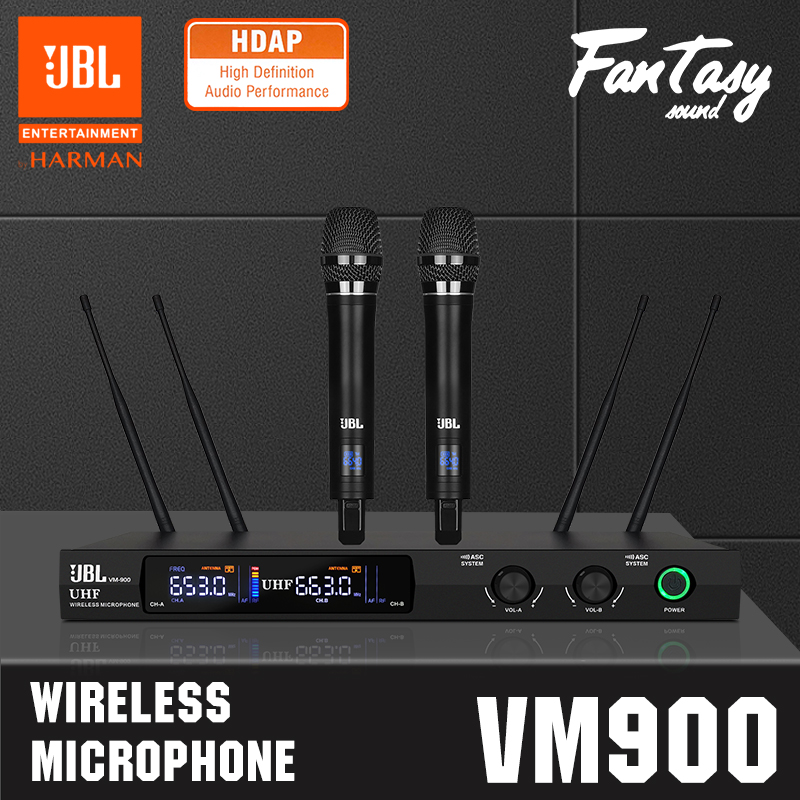 JBL VM900 wireless microphone microphone platinum original 200 meters