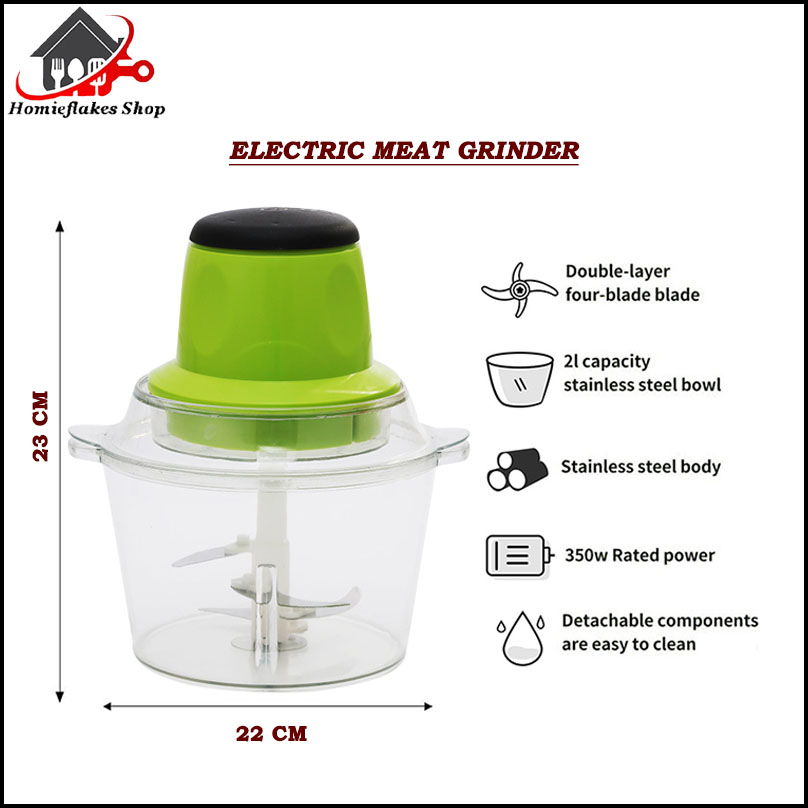 Electric Meat Grinder Multifunctional Heavy Duty Powerful Food