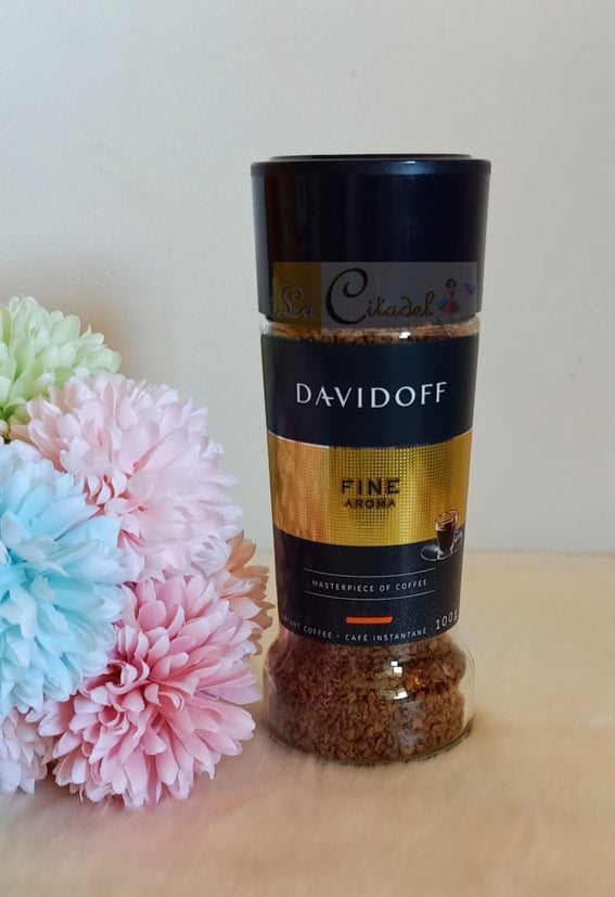 Davidoff Instant Coffee Fine Aroma 100g • Expiration June 2023