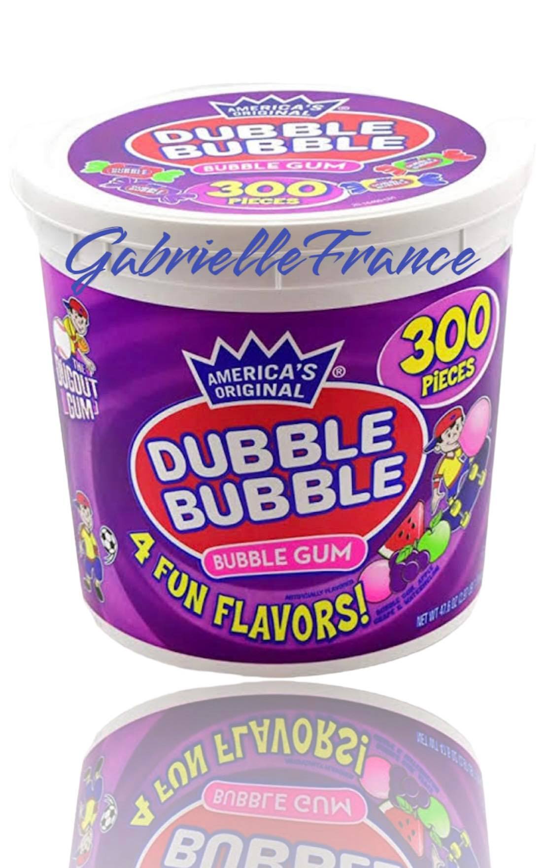 Dubble Bubble Gum Ounce 340 Count Bucket Chewing Gum Grocery Gourmet Food Atelier Yuwaciaojp 