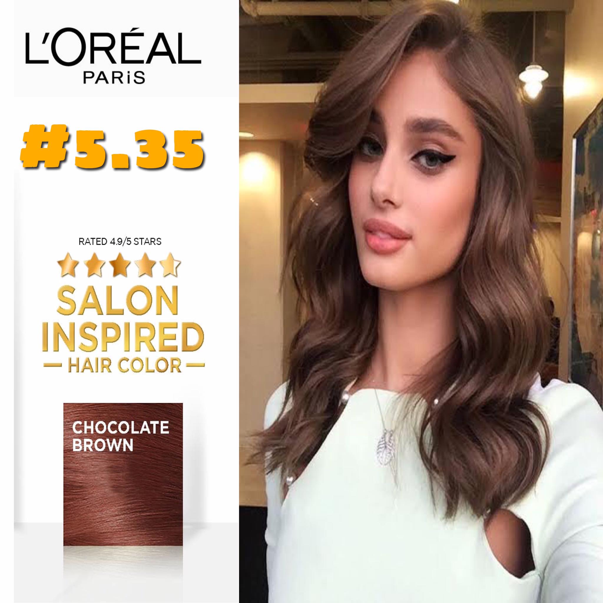 Best Seller Loreal Hair Color # Chocolate Brown | Lazada PH