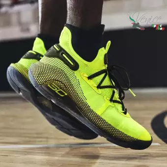 neon green under armour shoes