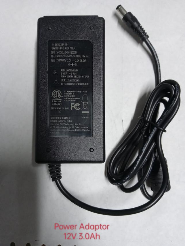 Gamdias Monitor Power Adapter AC/DC Adapter INPUT AC100240V 5060Hz