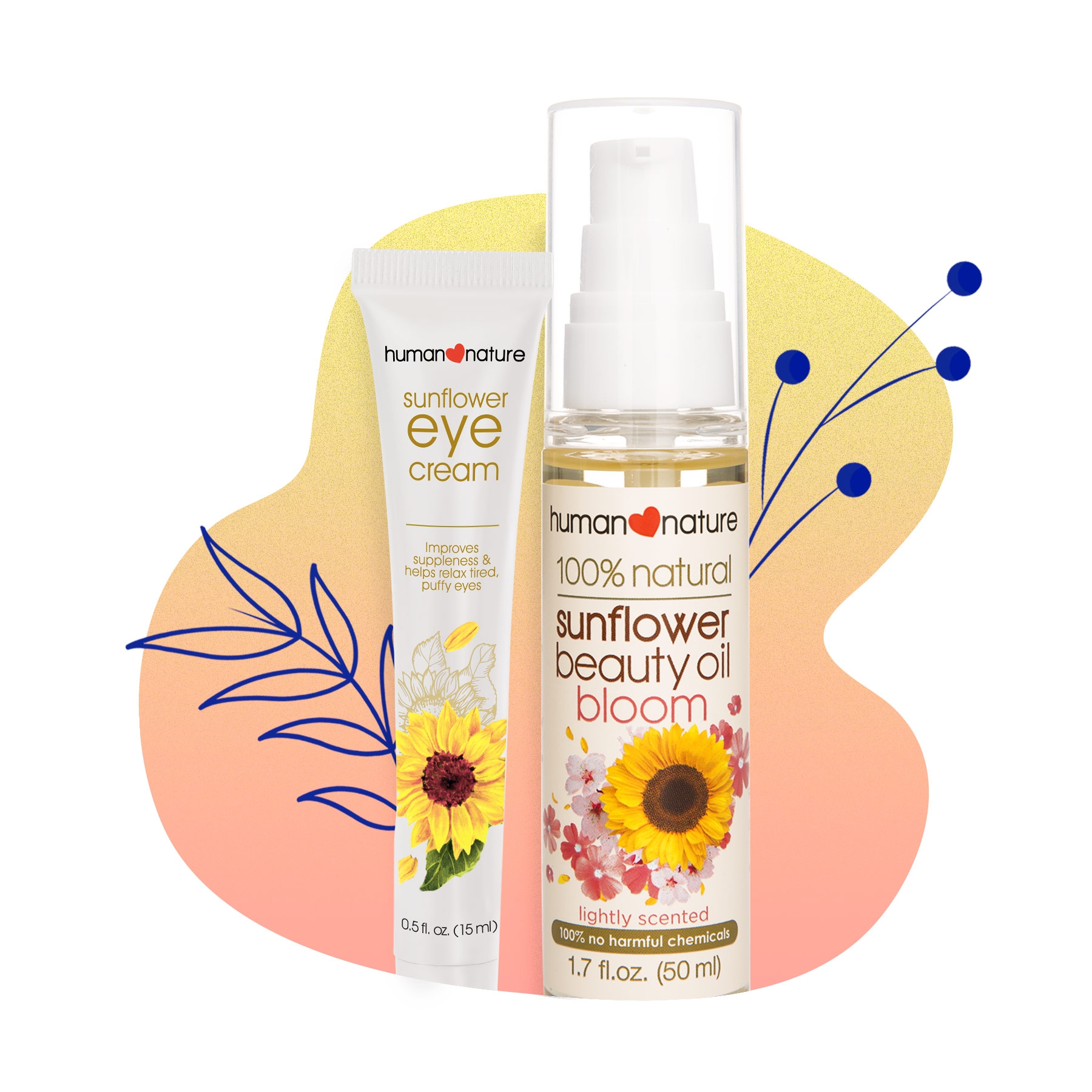 human nature eye cream