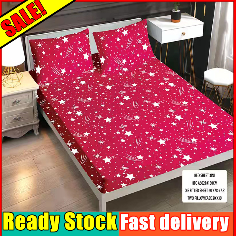 Bed sheet king size 3 in 1 kumot king size kumot cotton sale makapal