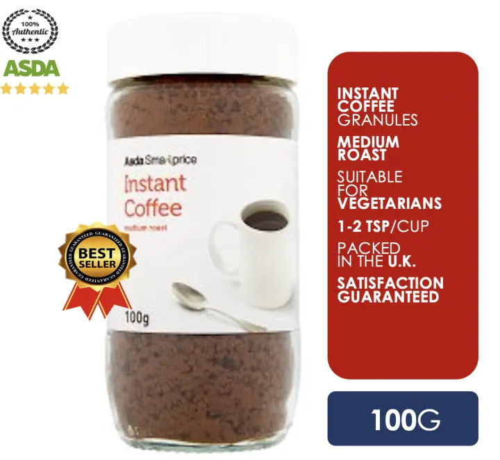 Asda Smart Price Medium Roast Instant Coffee 100g Imported From Uk Lazada Ph