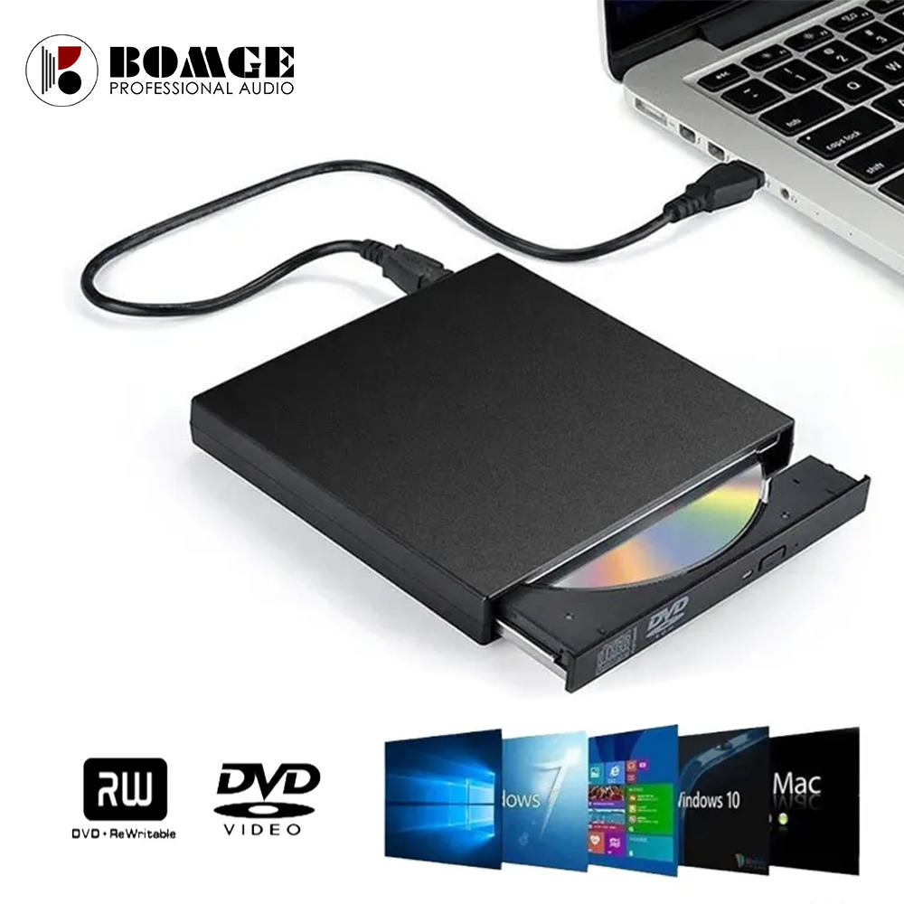External DVD Drive for Laptop USB 3.0 TypeC Portable CD/DVD Optical