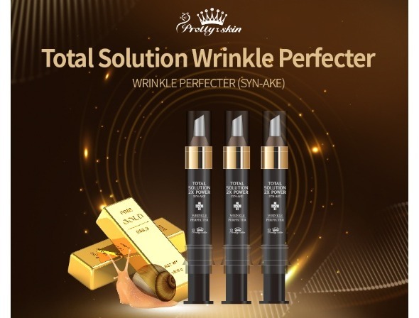 24K Gold SYN-AKE EGF Pretty Skin Total Solution Wrinkle