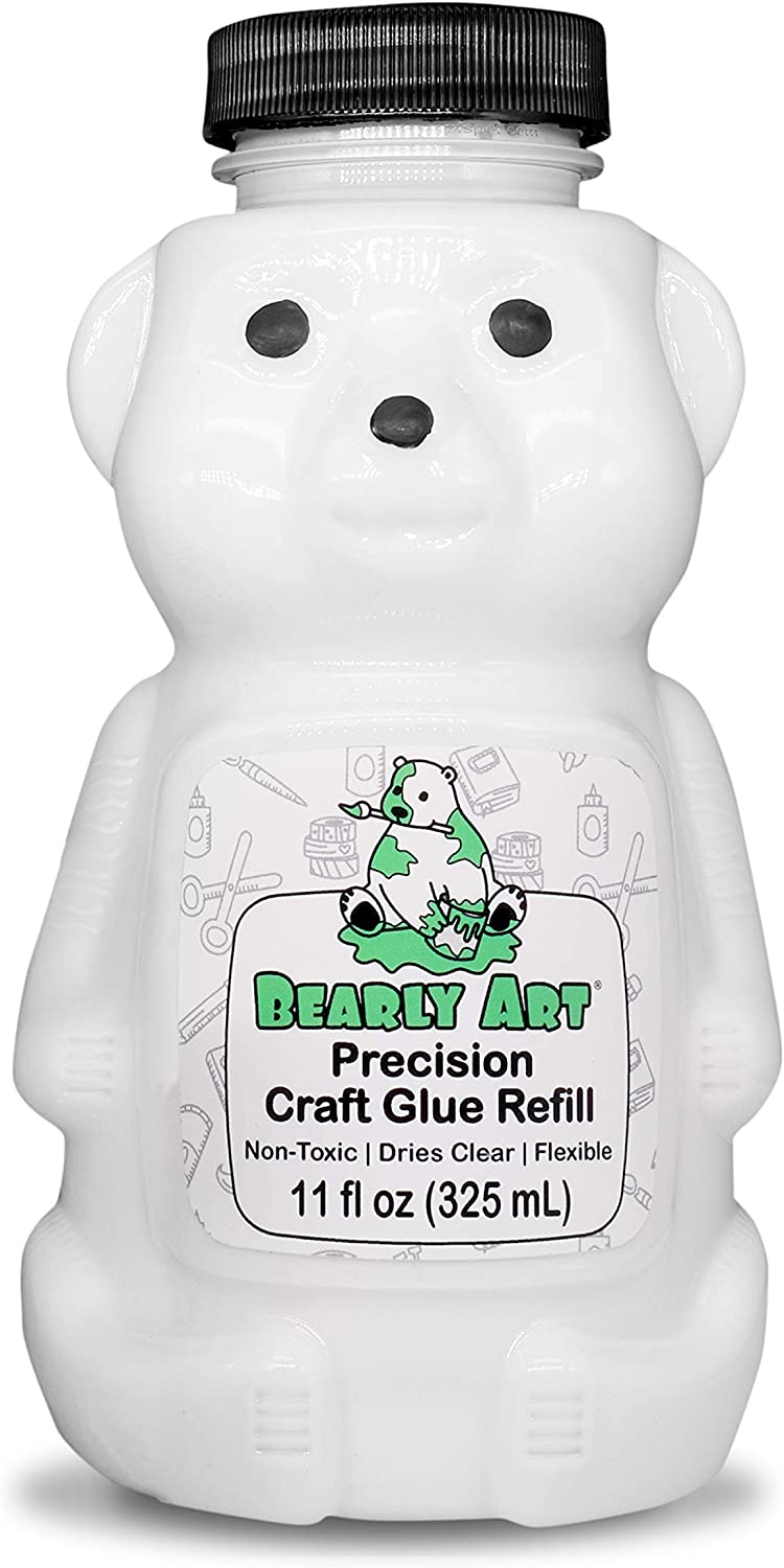 Bearly Art Precision Craft Glue The Original 4 and 11 fl oz Tip