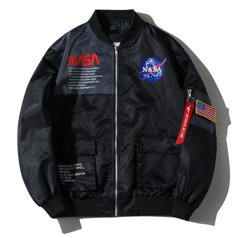 Fashion Nasa Joint Autumn Winter New American Astronauts Thin Flight ...