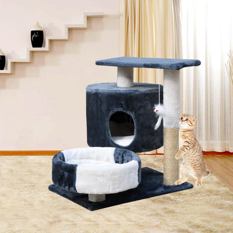 Cat Climbing Frame Cat Tower Condo Pet Cat Climbing Toys Tree Tower Cat ...