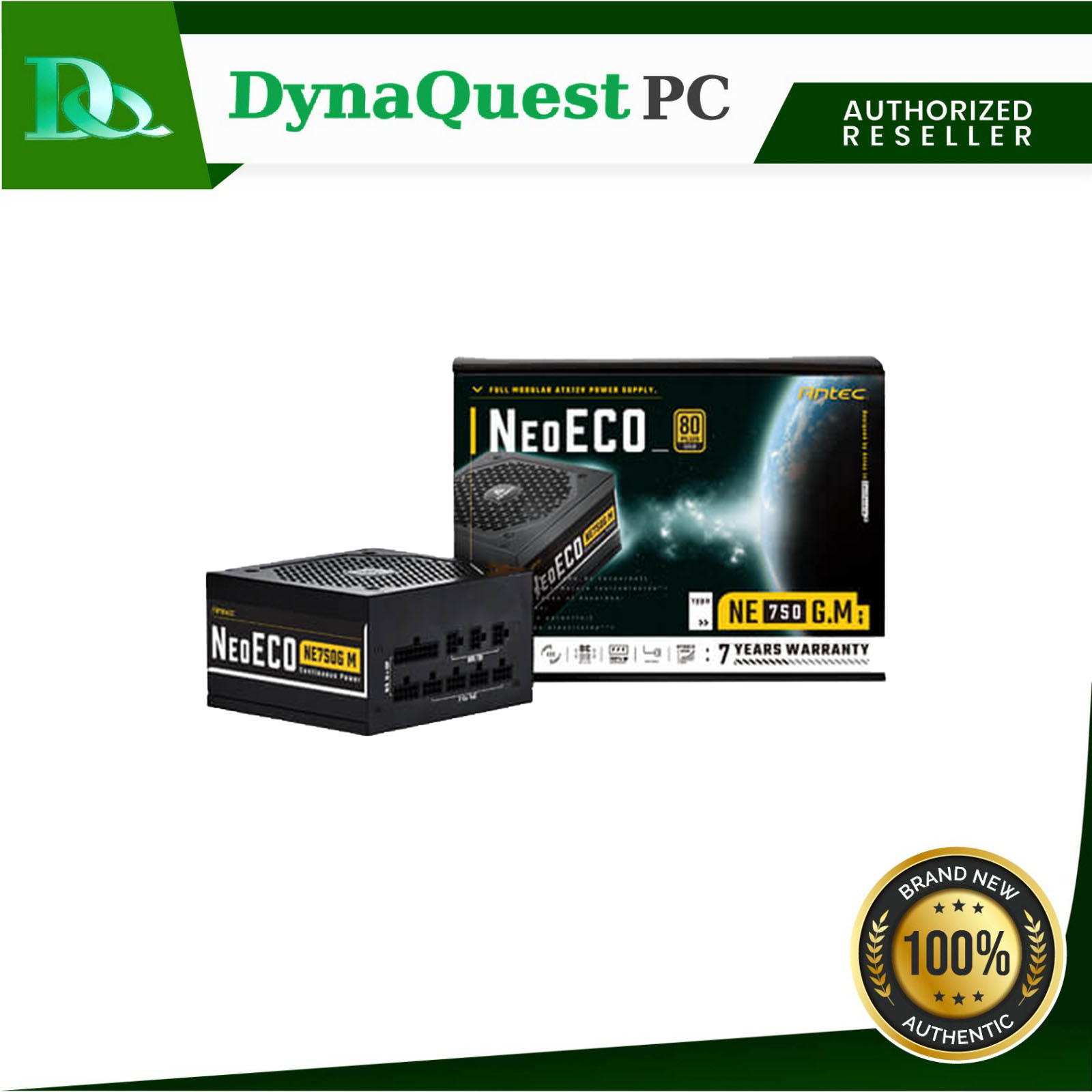 ANTEC NE750GOLD Amazon | ANTEC 80PLUS GOLD認証取得 高効率高耐久