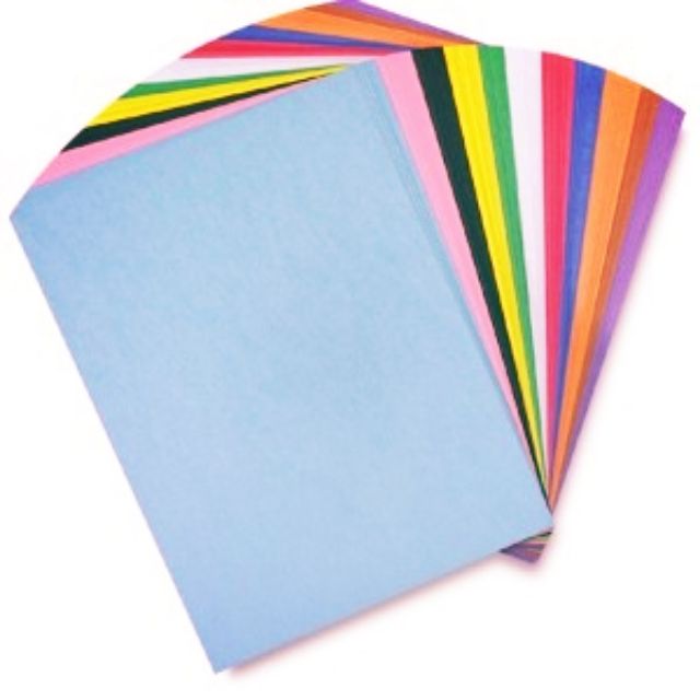 Construction Paper (12 plastics) Assorted Color Lazada PH