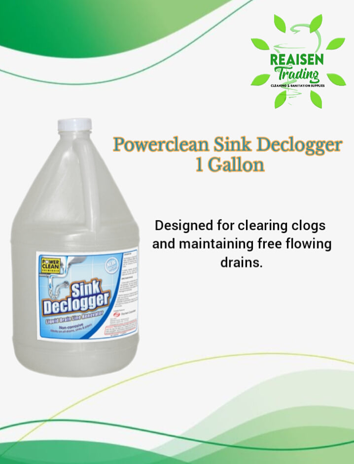 Best Price Sink Declogger 1 Gallon Quickly dissolves organic matter