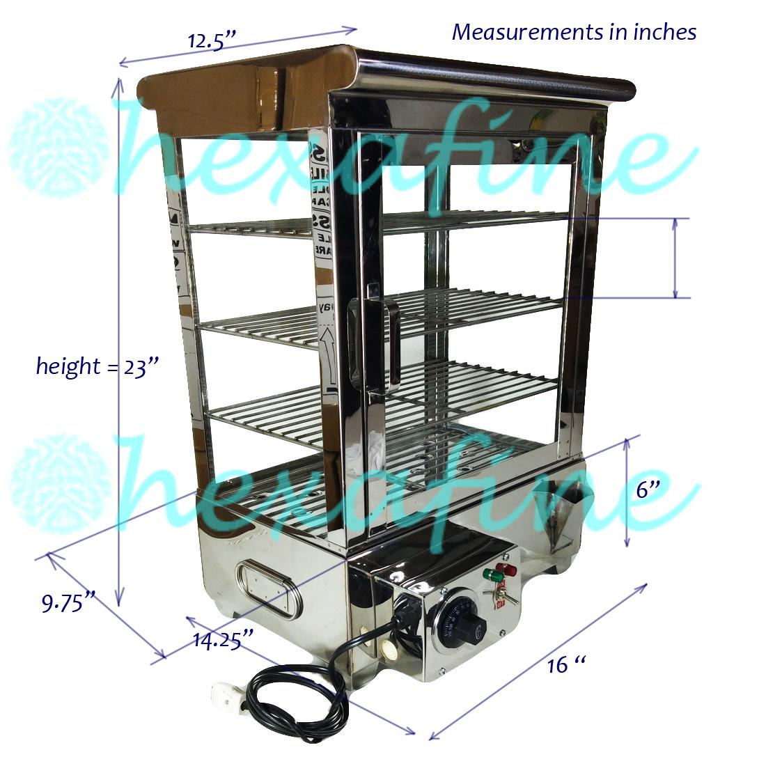 Stainless Siopao Siomai Flat Top Steamer Automatic for food cart