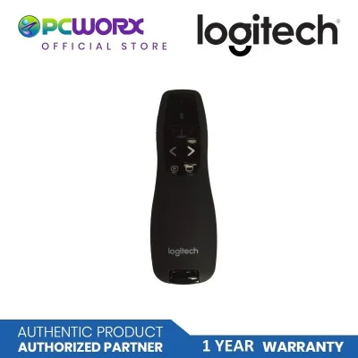 Logitech R400 Red Laser Pointer Wireless Presenter Receiver Remote Control