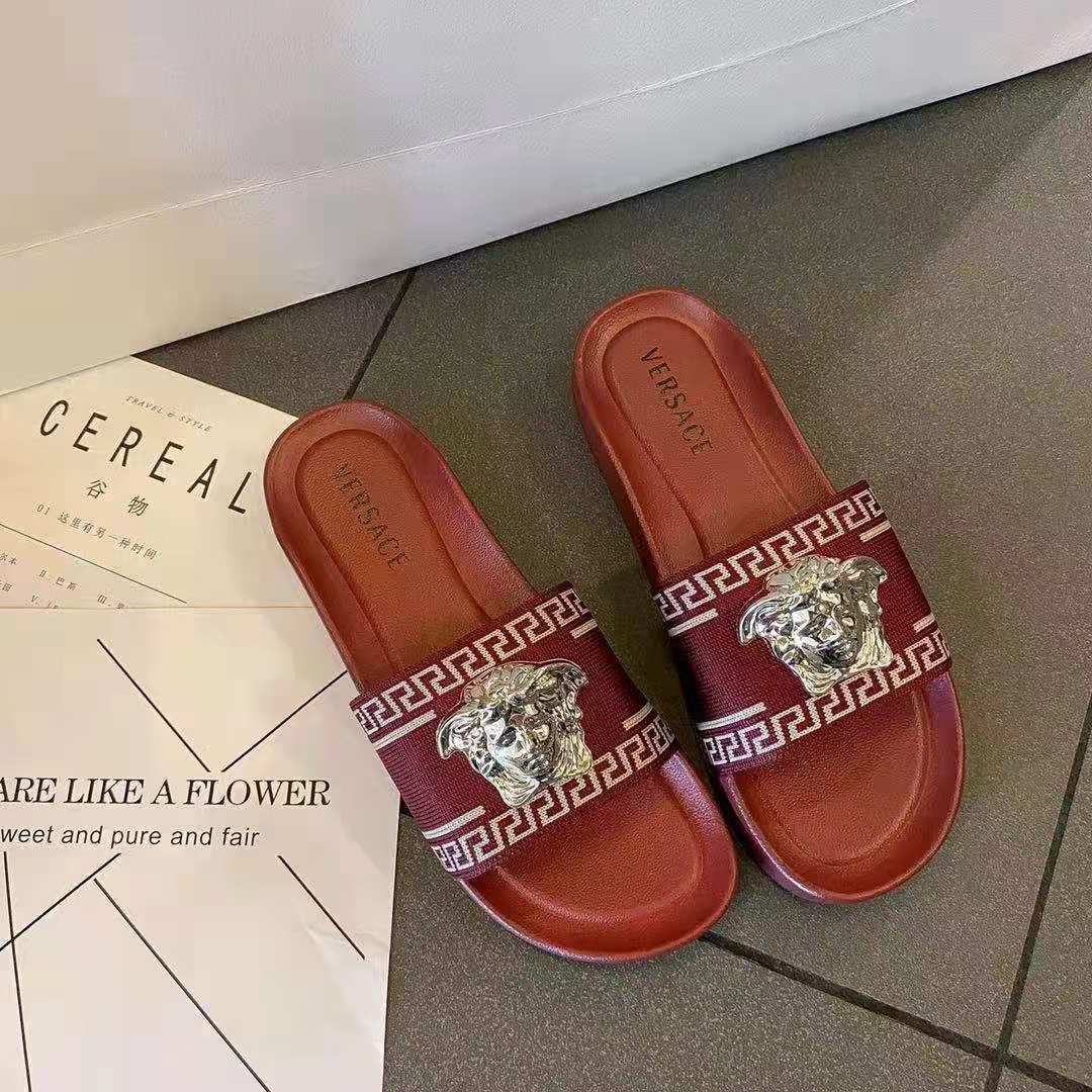 VERSACE fashion Slipper for women 1610/8 | Lazada PH