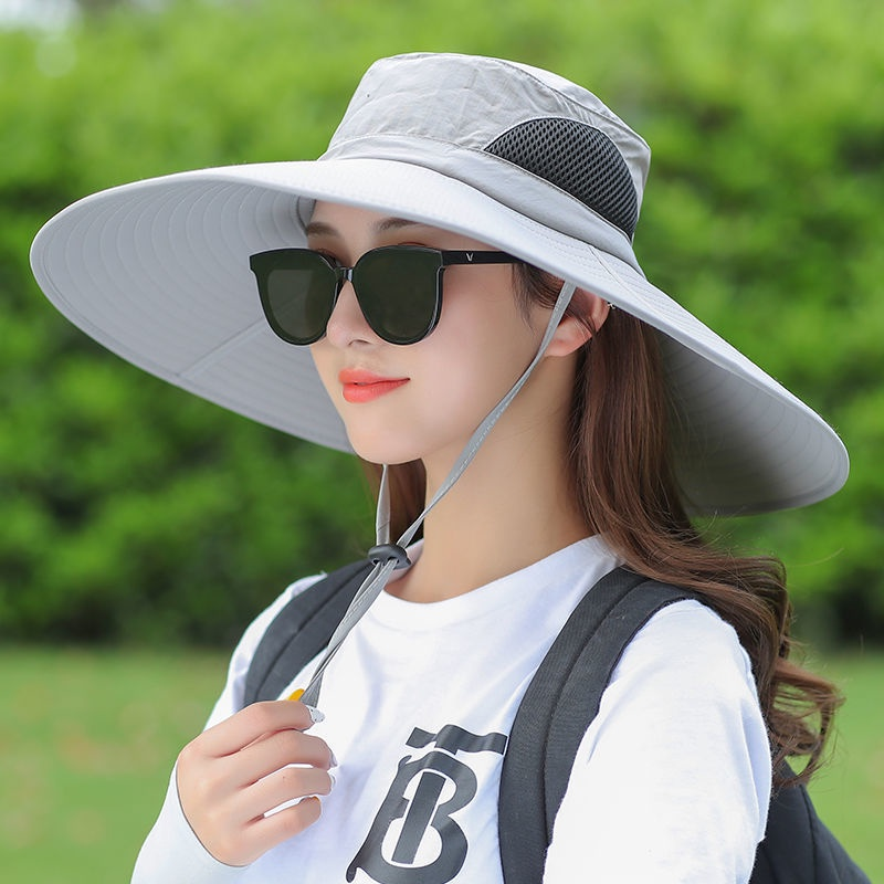 18CM Big Hat for Women Summer Hat for Women Sun Protection Hat UV