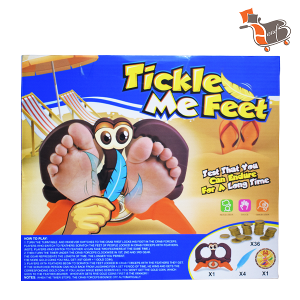Feet tickle dare