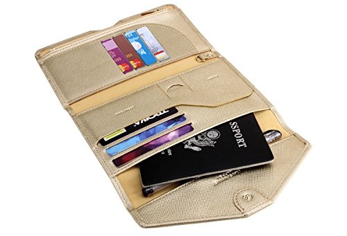 ZOPPEN Passport Holder Travel Wallet (Ver.5) for Women Rfid Blocking  Multi-purpose Passport Cover Document Organizer Strap, Black - Yahoo  Shopping