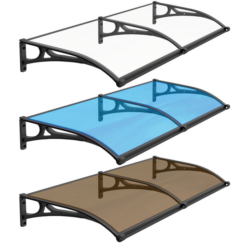 Aluminum alloy canopy rainproof awning silent outdoor window door air