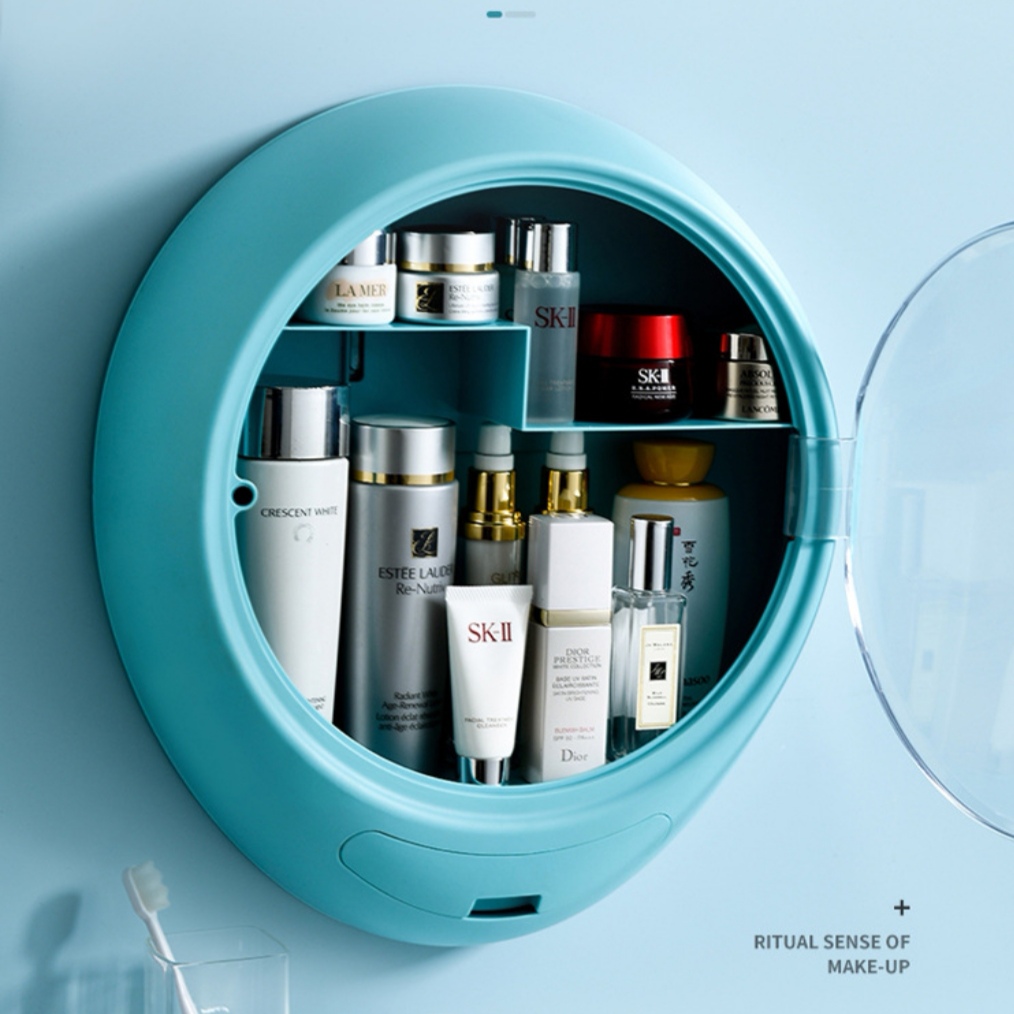 New HoleFree WallMounted Makeup Organizer Cosmetic Organizer Lipstick