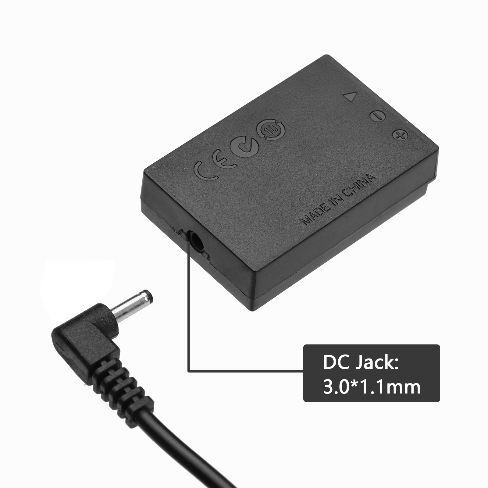 Andoer DR-E12 Bộ Nguồn USB, Pin Giả Khớp Nối DC Thay Pin LP-E12 Với Bộ Chuyển Đổi USB DC Cáp Điện Đầu Vào USB Đơn Tương Thích Với Canon EOS M M2 M10 Máy Ảnh M50 M100 M200
