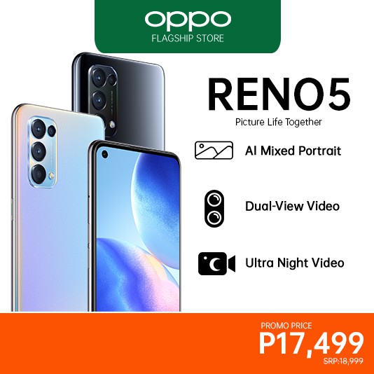 oppo reno 5 dual video