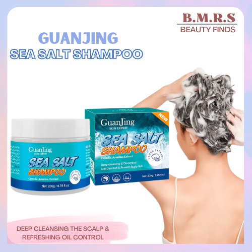 Natural Sea Salt Shampoo Hair Treatment Shampoo for Scalp Psoriasis Itching Suitable For All