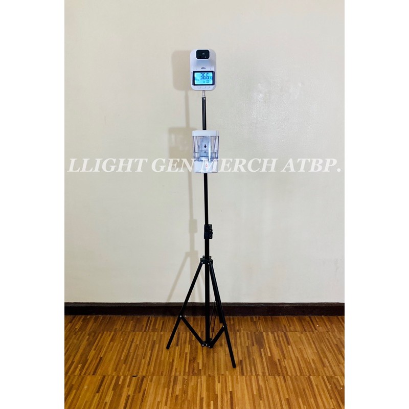 THERMAL SCANNER AND AUTOMATIC ALCOHOL DISPENSER WITH STAND ONHAND COD Lazada PH