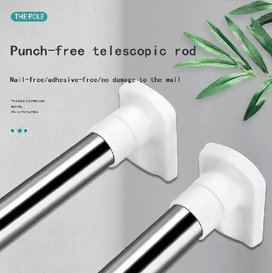 OTOTO. Spring Tension Curtain Rod, Inches Short Rod Doorway Curtain Rod