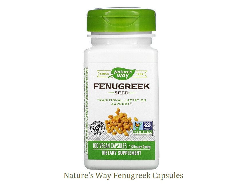 Nature's Way Fenugreek 610mg; 100 Capsules Lazada PH