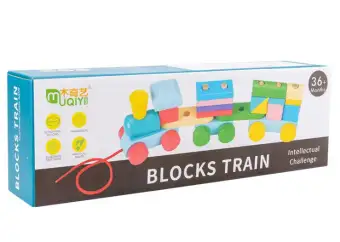 train wooden railway