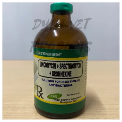 Lincomycin + Spectinomycin + Bromhexine | 100 ML | VETGEN