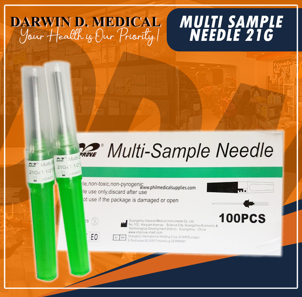 MULTI SAMPLE NEEDLE 21G PER BOX Lazada PH