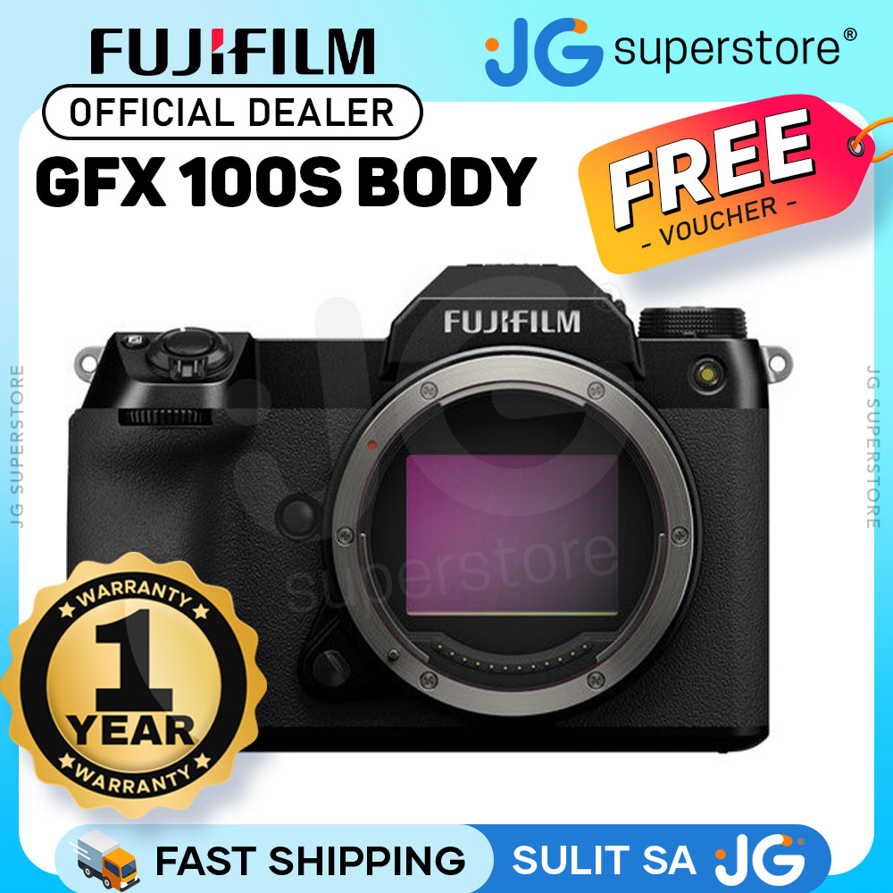 Fujifilm GFX 100S 102MP Medium format Mirrorless Camera (Body