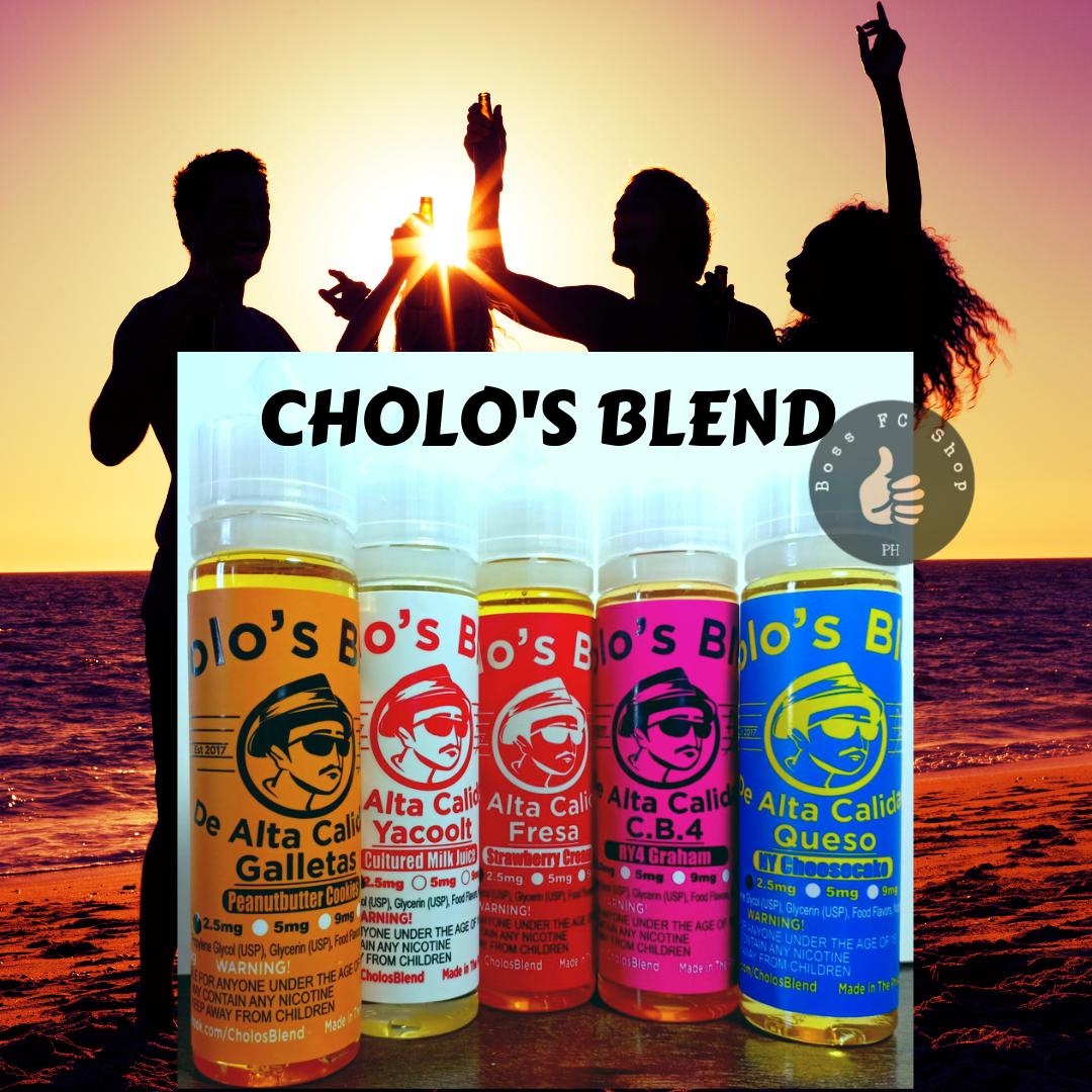 Cholos Blend Flavors Yacoolt / Yakult / RY4 Graham / Strawberry Cream