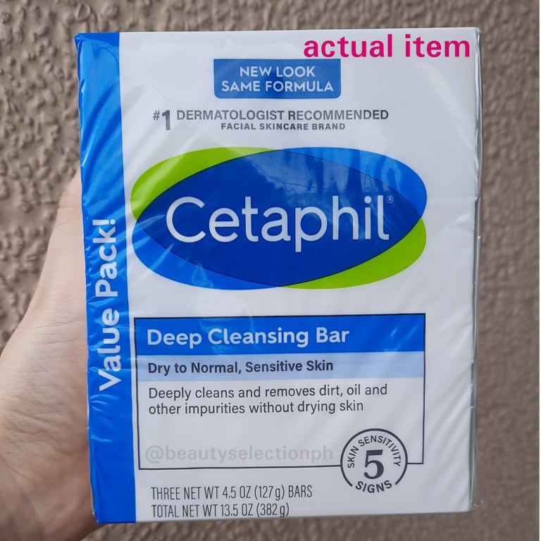 Cetaphil Deep Cleansing Bar Soap Value pack | Lazada PH