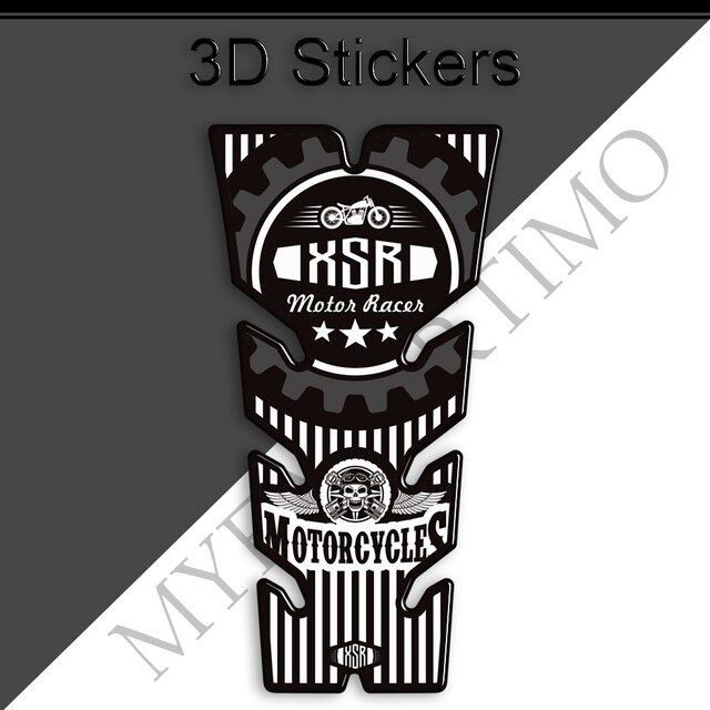 Motorcycle stickers decals tank pad grips gas fuel oil kit knee protector for yamaha xsr 155 xsr155