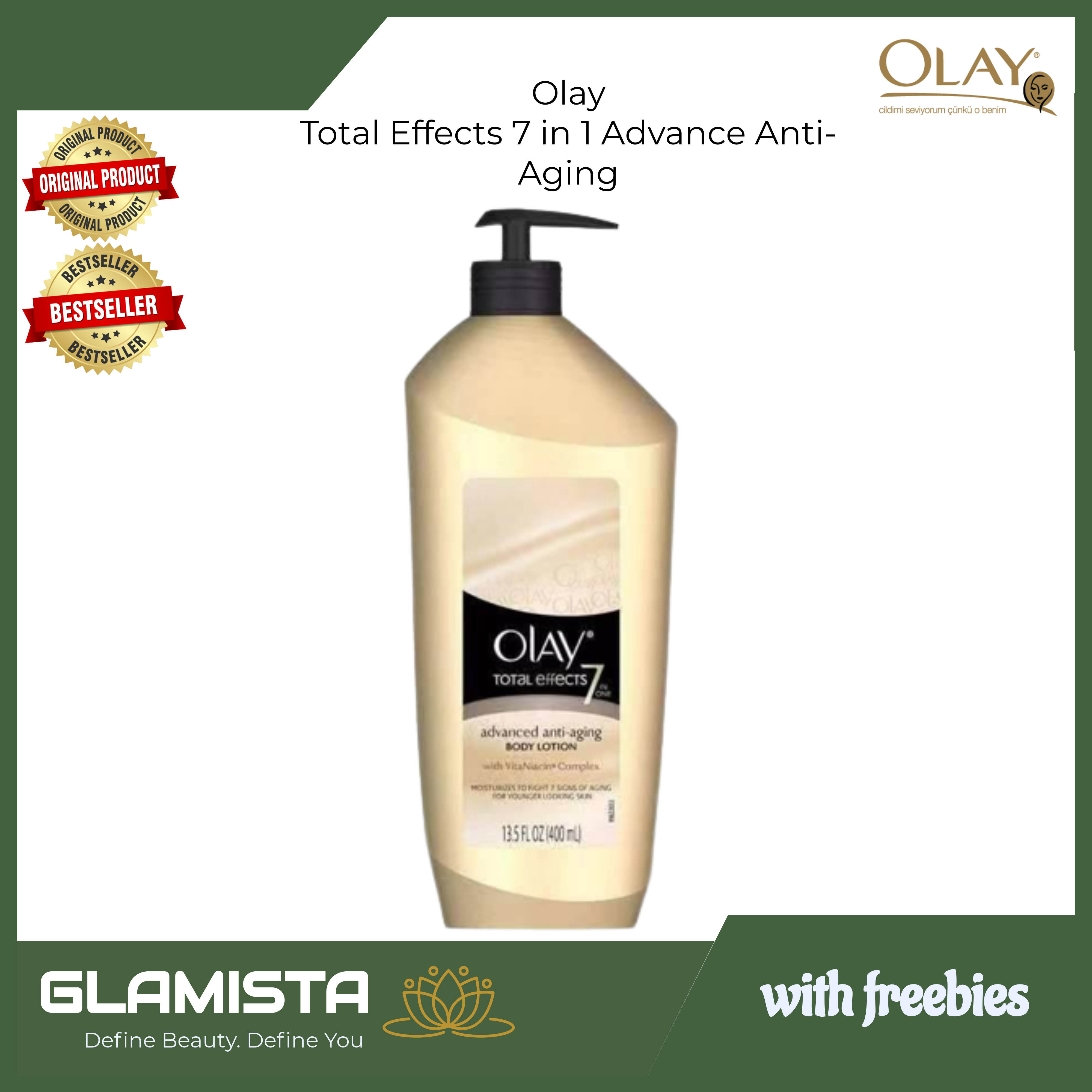 original Olay Total Effects 7 in 1 Advance AntiAging Body Lotion