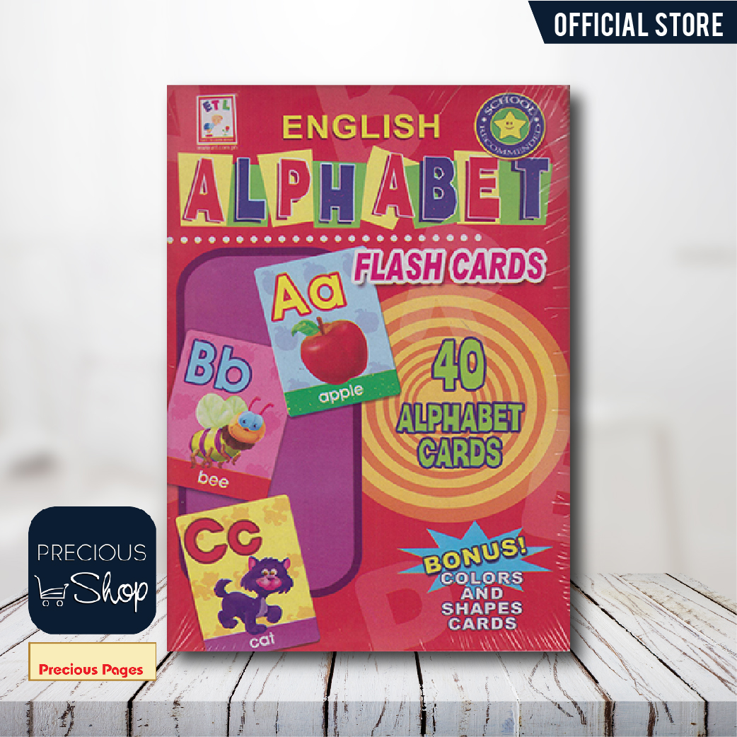 English Alphabet Flash Cards Lazada Ph