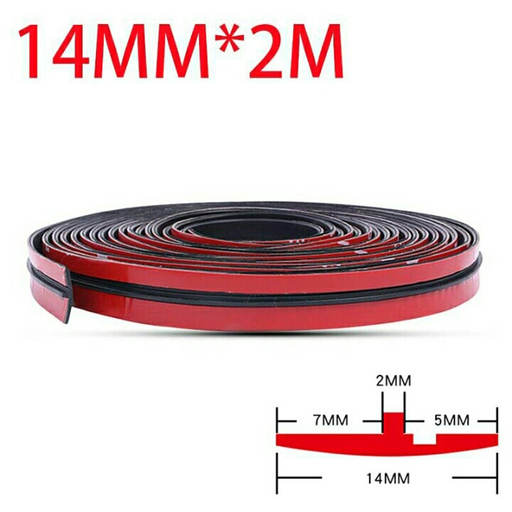 Car Window Seal Strip AutoWindshield Soundproof Rubber Seal Side Window